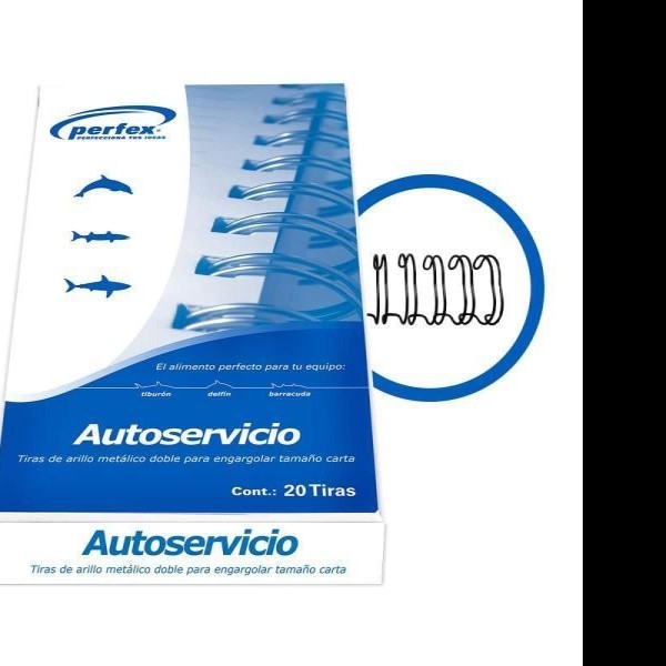 ARILLO METALICO CTA 14 NEGRO PERFEX CAJA C135 PZAS